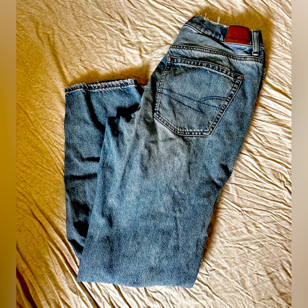 Ripped denim